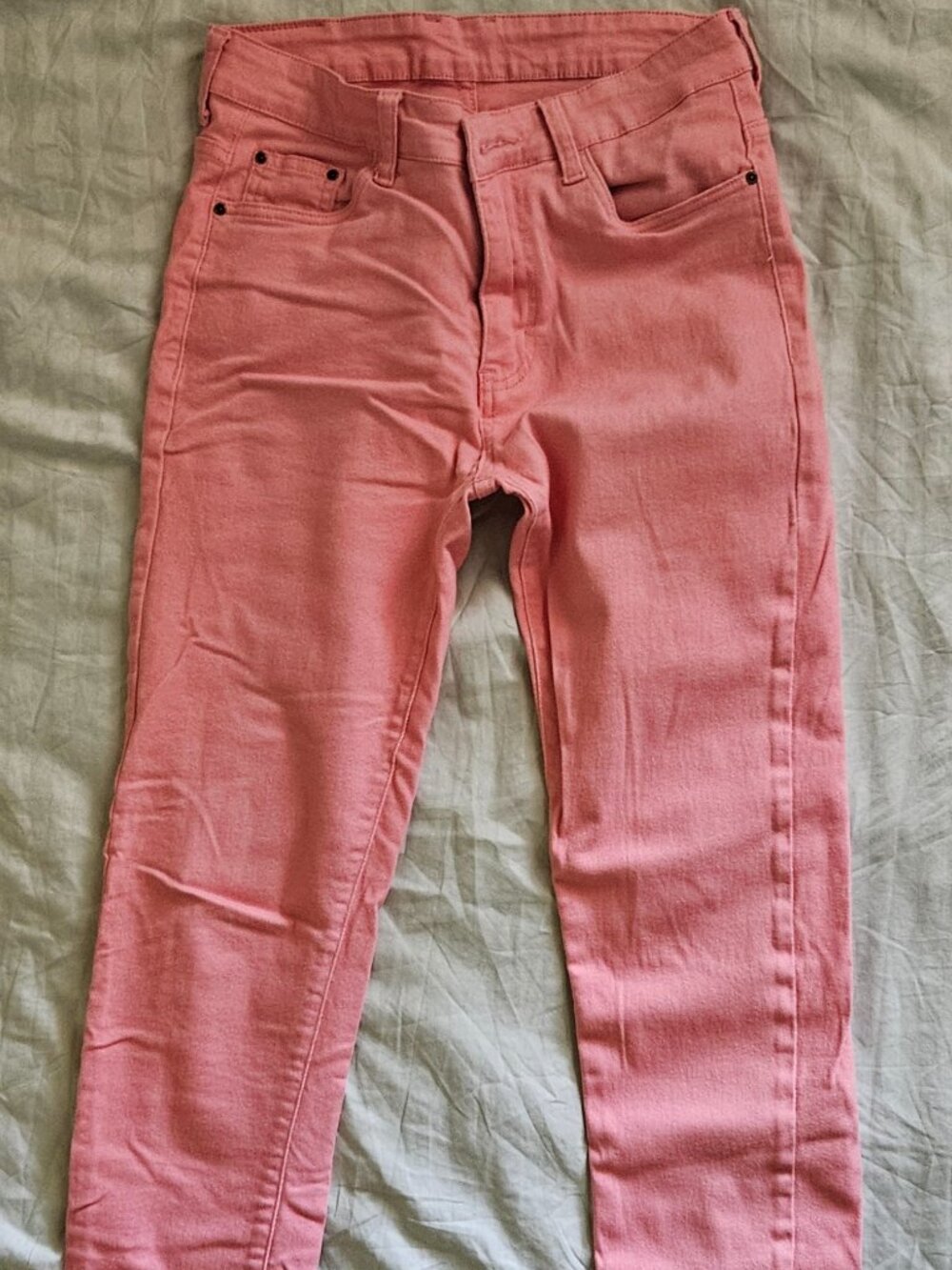 Caosnlee Jeans Pink
